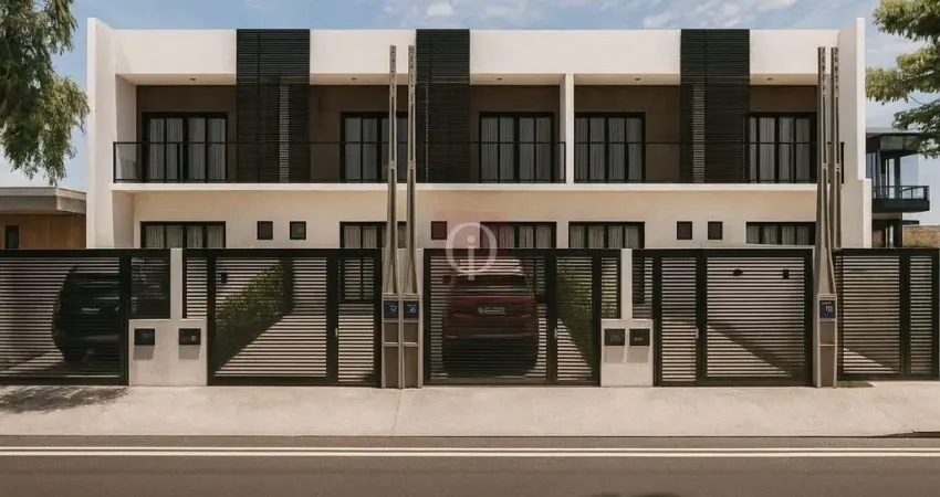 Últimas unidades | sobrado geminado em ótima localização no bairro saguaçu em joinville/sc.