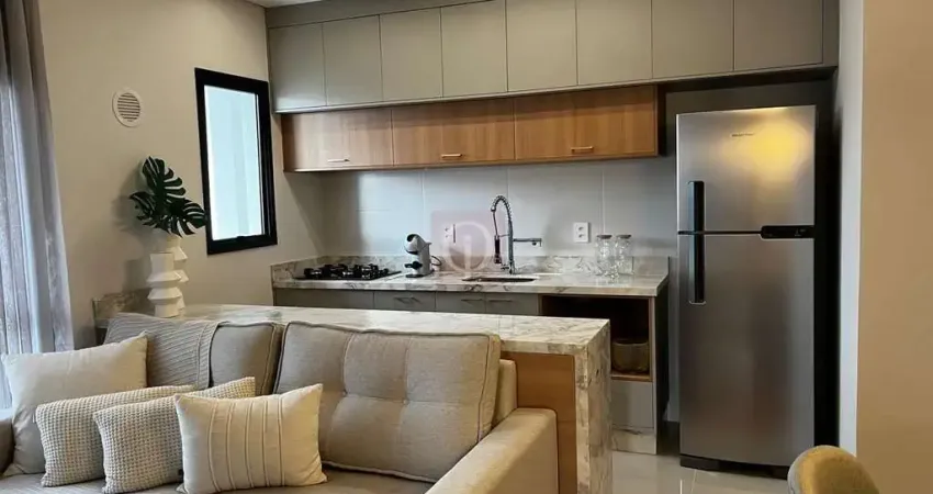 Apartamento totalmente mobiliado e decorado no anita garibaldi.