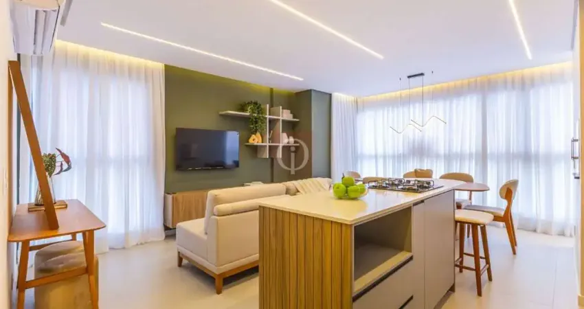 Apartamento mobiliado e decorado no bairro santo antônio em joinville/sc.