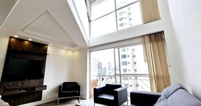 Apartamento Duplex à venda em Itaim Bibi, com 1 quarto, 1 suíte, 2 banheiros, 1 vaga, 57m²
