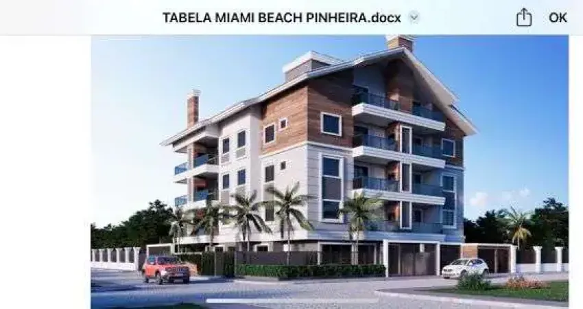 Apartamento 2 dormitórios sendo 1 suíte Praia Pinheira