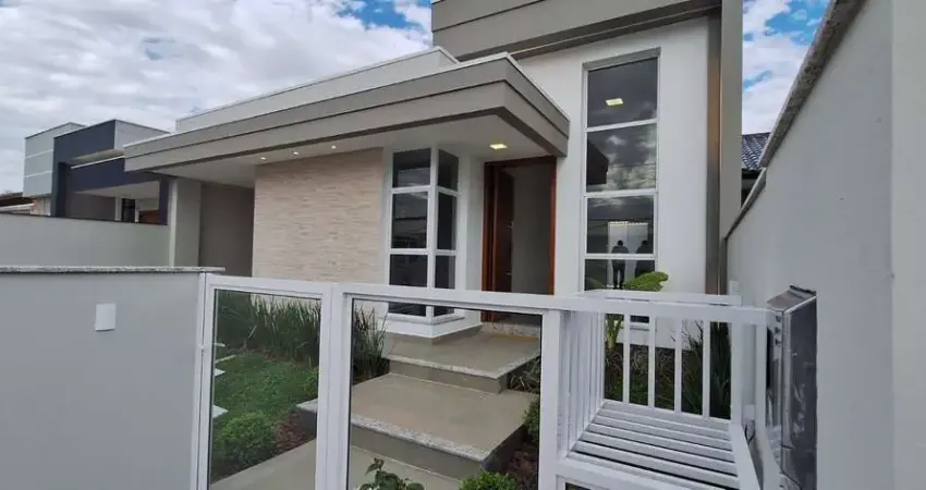 Casa nova com design moderno e acabamento premium bela vista - palhoça