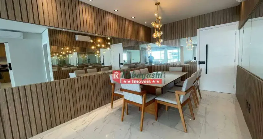 Apartamento totalmente reformado, mobiliado com 3 suítes à venda, 153 m² por R$ 4.500.000 - Riviera Módulo 7 - Bertioga/SP