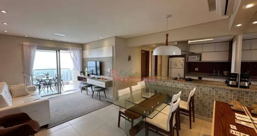 Apartamento com 3 dormitórios para alugar por R$ 7.500/mês - São Lourenço - Bertioga/SP