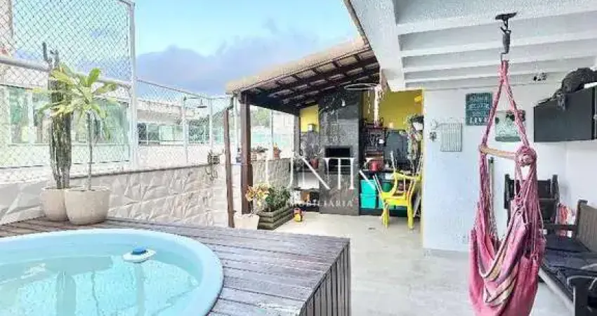 EXCELENTE COBERTURA DUPLEX 3 QUARTOS 2 SUITES 2 VAGAS PISCINA E CHURRASQUEIRA EM SANTA ROSA!!
