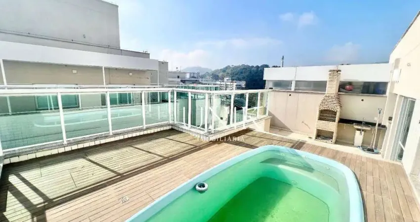 EXCELENTE COBERTURA LINEAR 2 QUARTOS SUITE 2 VAGAS PISCINA E CHURRASQUEIRA EM SANTA ROSA!!