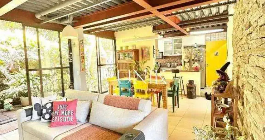 Casa em condomínio fechado com 2 quartos à venda na Rua Tupis, São Francisco, Niterói