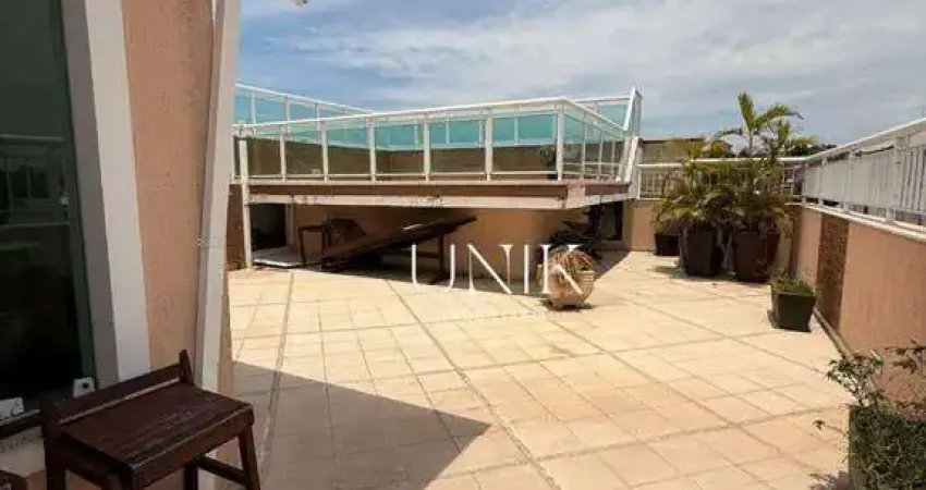 Excelente cobertura 3 quartos suite varanda piscina churrasqueira e 3 vagas no ingá!!