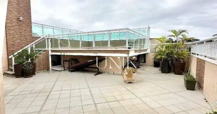 Excelente cobertura 3 quartos suite varanda piscina churrasqueira e 3 vagas no ingá!!