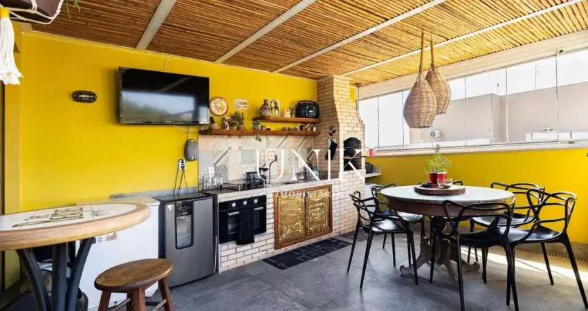 Excelente cobertura 2 quartos suite 2 vagas piscina e churrasqueira no gragoatá!!