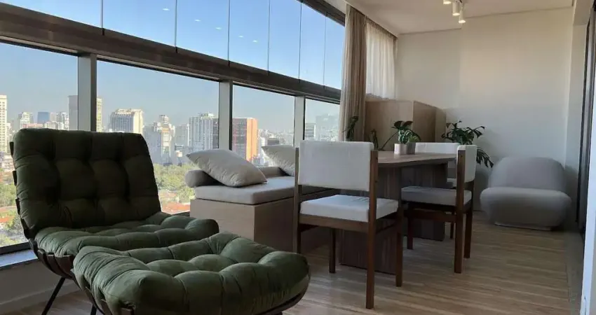 Apartamento para Locação em São Paulo, Pinheiros, 2 dormitórios, 1 banheiro, 1 vaga