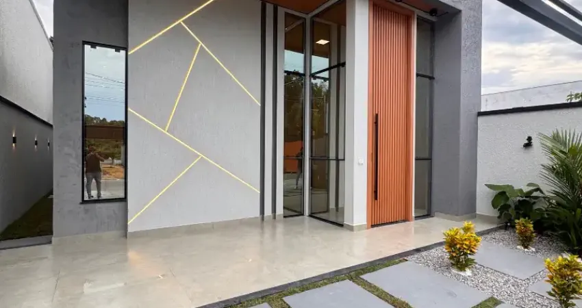 Casa de alto padrão com 3 quartos e piscina/ vila suíça - financia