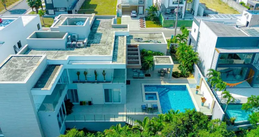 Luxuosa Casa à Venda no Condomínio Boulevard Lagoa - Porteira Fechada