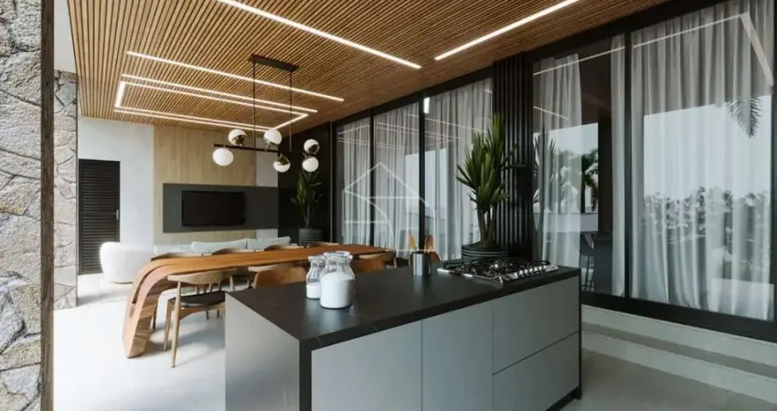 Casa Linear de Alto Padrão no Condomínio Arquipélago de Manguinhos
