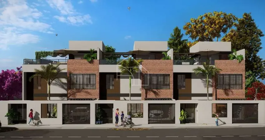 Casas Triplex com 3 suites jardim e Rooftop em Morada de Laranjeiras.