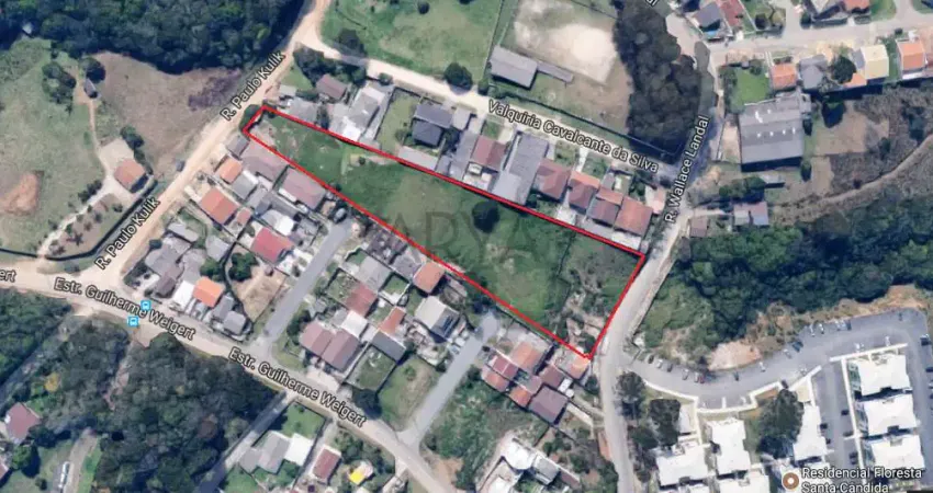 Terreno comercial à venda na Rua Walace Landal, 163, Abranches, Curitiba