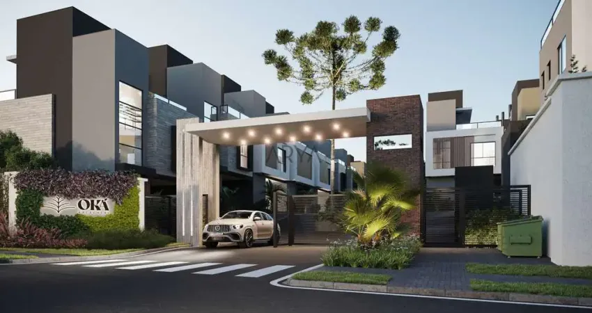 Casa em condomínio fechado com 3 quartos à venda na Rua Amadeu Assad Yassim, 243, Bacacheri, Curitiba