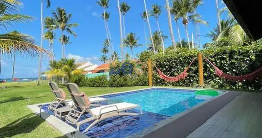 Casa de Condomínio a beira mar Para Vender com 4 quartos 4 suítes praia dos carneiros