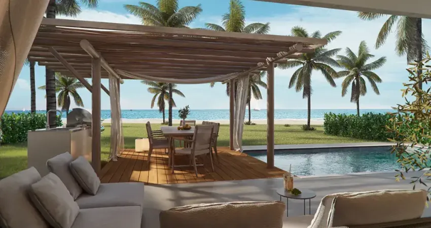 Casa com 226 m² 5 quartos sendo 5 suítes na beira mar da Praia de Antunes Maragogi Alagoas