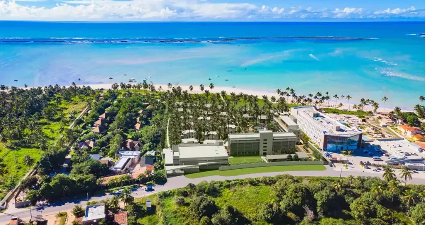 Apartamento com 68 m² 2 quartos sendo 1 suíte e 1 vaga na beira mar de Antunes em Maragogi AL