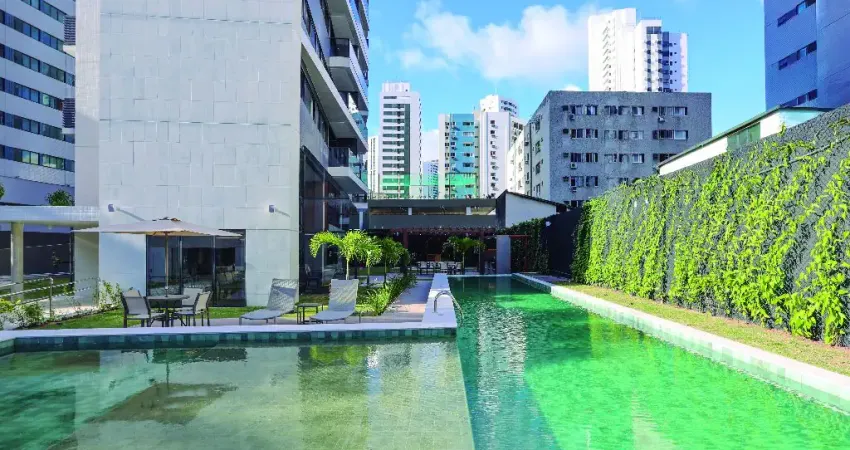 Apartamento com 108 m² 3 quartos sendo 1 suíte e 2 vagas em Boa Viagem no Edf Capiba