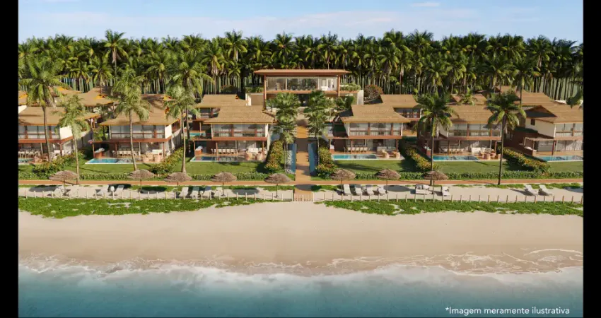Casa pé na areia  para venda tem 249 metros quadrados com 4 quartos em praia - Japaratinga - AL