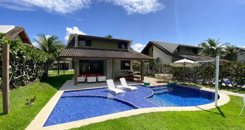 Casa com 209 m² mobiliada com 4 quartos e 2 vagas no Malawi Beach Resort beira mar de Muro Alto Porto de Galinhas