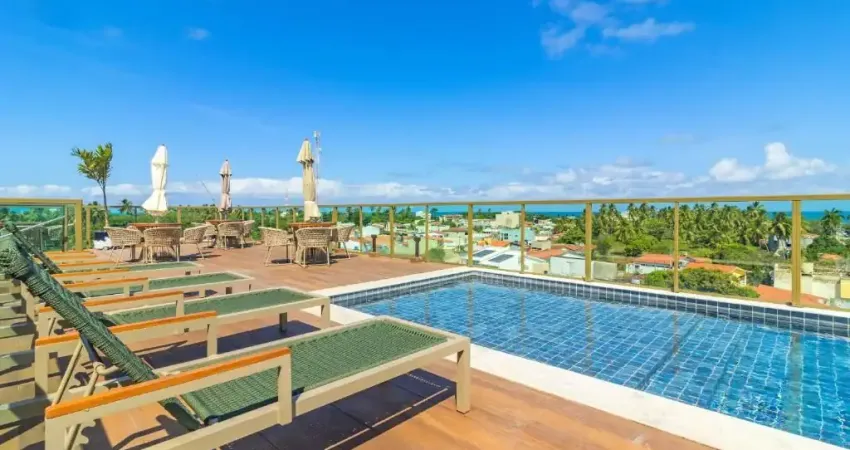 Apartamento com 30 m² 1 quarto em Tamandaré no Rooftop Orla de Tamandaré
