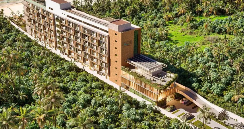 Flat Beira mar para venda com 29 metros quadrados com 1 quarto em Antunes - Maragogi - AL