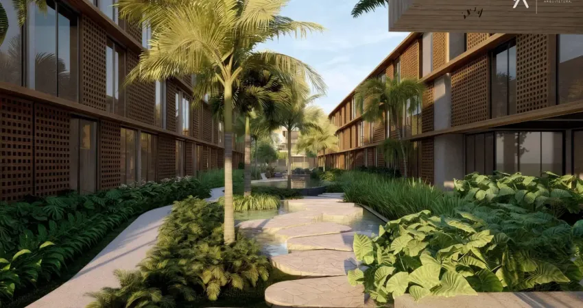 Apartamento com 32 m² em pré-lançamento para investidor na praia de japaratinga