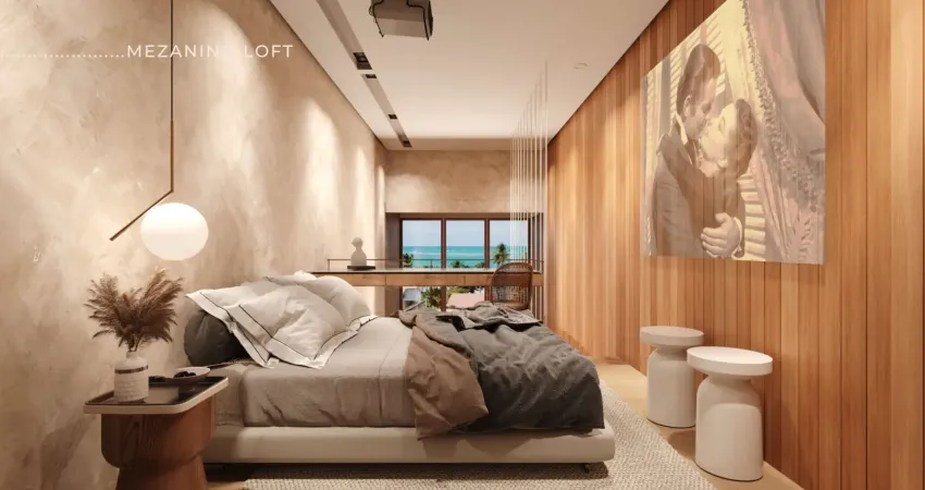 Loft na praia dos carneiros | 45m² | entrega em dezembro de 2025