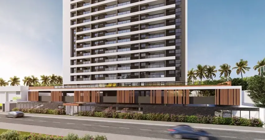 Apartamento com 56 m² 2 quartos sendo 1 suíte e 1 vaga na madalena zona norte do recife-pe