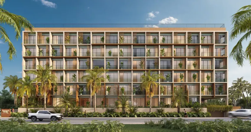 Apartamento com 22 m² na praia dos carneiros perto do parque acquaventura em tamandaré-pe