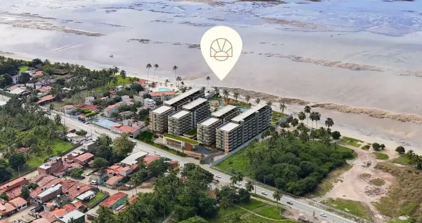 Lançamento a beira mar de maraogi - alagoas studio, 1 quarto e 2 quartos