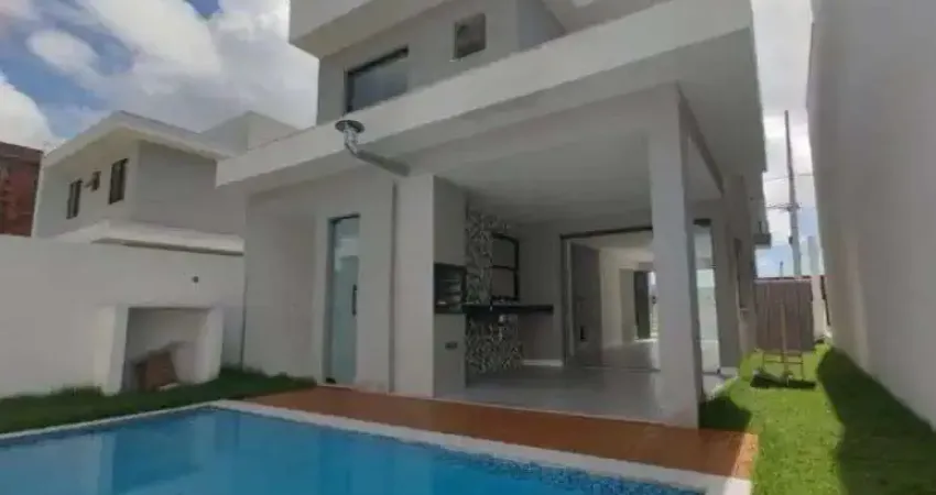 Casa em Condomínio para Venda em Camaçari, Abrantes, 4 dormitórios, 4 suítes, 5 banheiros, 2 vagas