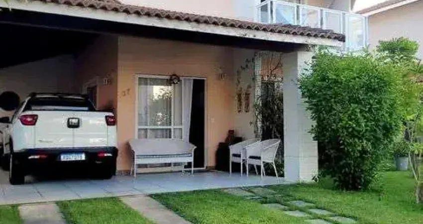 EXCELENTE CASA 4 SUÍTES , DEPENDÊNCIA , 4 VAGAS DE GARAGEM EM CONDOMINÍNIO FECHADO EM ABRANTES