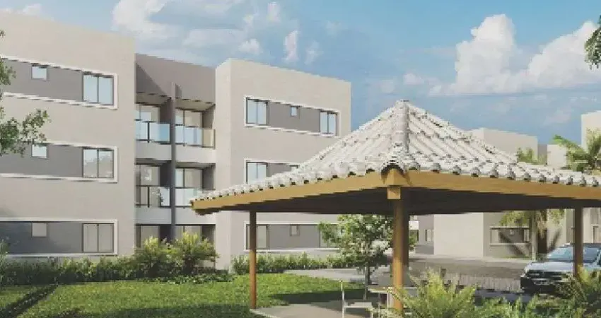 Apartamento para venda com 58 m² com 2/4 sendo uma suíte em Condomínio fechado em Itacimirim