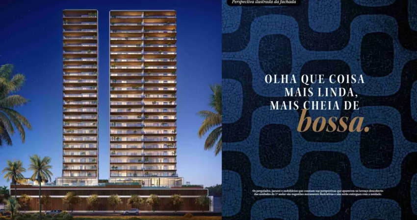 Apartamento nouvelle bossa exclusividade e sofisticação com vista para o mar em jaguaribe!