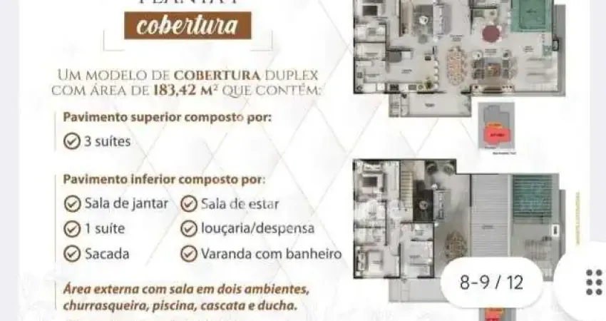 Apartamento com 3 quartos à venda no Santa Mônica, Uberlândia 