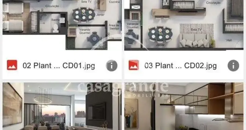 Apartamento com 2 quartos à venda no Novo Mundo, Uberlândia 