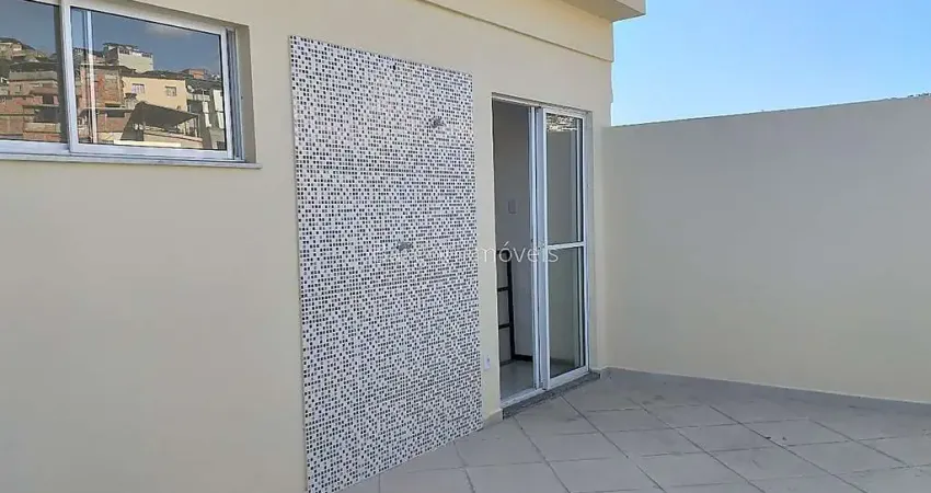 Cobertura com 2 amplos terraços 03 quartos sendo 2 suítes a venda no Bairro Bairu em Juiz de Fora MG.