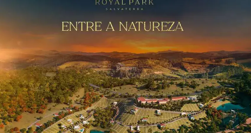 Lotes de 300m² a 1.000m² a venda no Condomínio Royal Park Salvaterra em Juiz de Fora