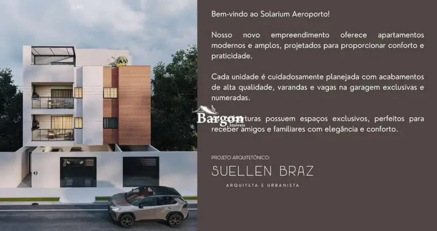 Apartamento garden com 3 quartos sendo 1 suíte a venda no Bairro Aeroporto em Juiz de Fora