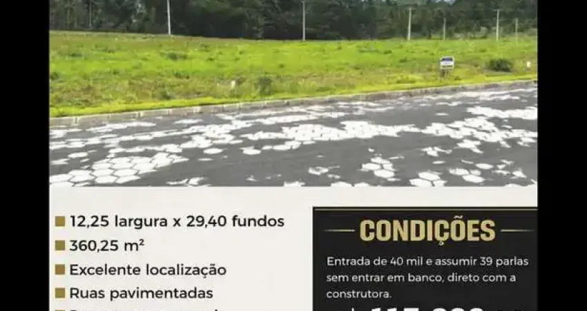 Terreno à venda no Linha Batista, Criciúma