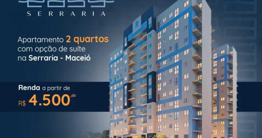 Apartamento com 2 quartos à venda na Serraria, Maceió 
