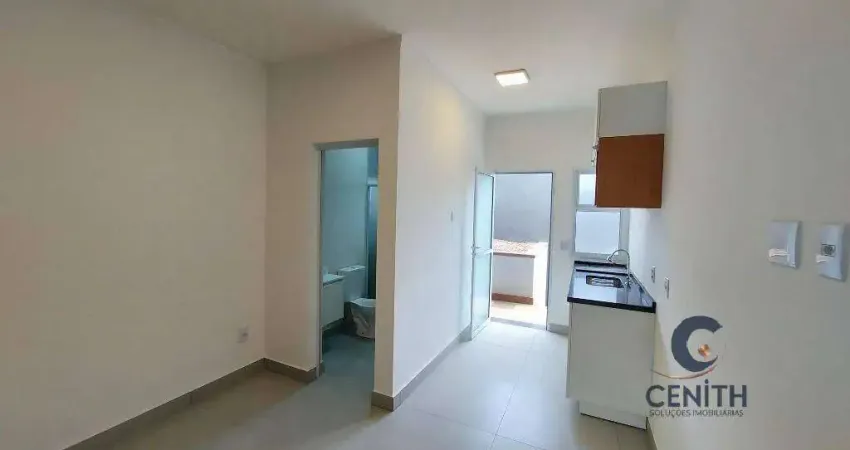 Kitnet com dormitório/armários, 30 m², aluguel por R$ 1.500/mês
