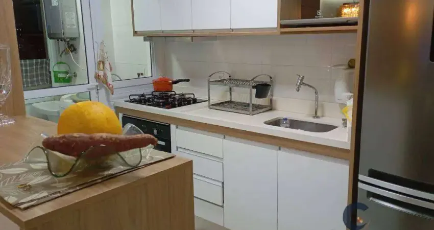 Excelente apartamento com 2 dormitórios e sala ampliada, à venda, 71 m²