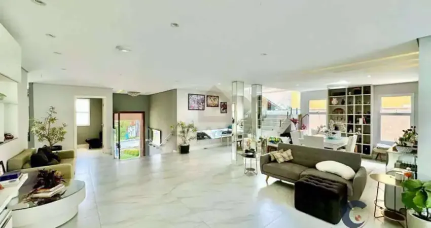 Alto padrão com 3 suítes, living para 6 ambientes, climatizada, gourmet!