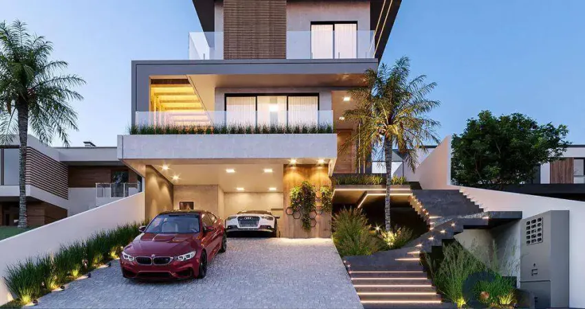 Maravilhosa casa com 4 suítes à venda, 256 m² por r$ 1.290.000