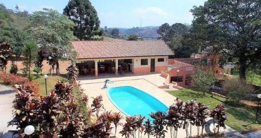 Pacífica chácara com 5 dorms/3sts e lazer! aluguel por 14.392/mês